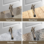 Chumia 12 Pieces Heavy Duty Door Stoppers 5.35 Inches Kickdown Adjustable Kick - Image 5