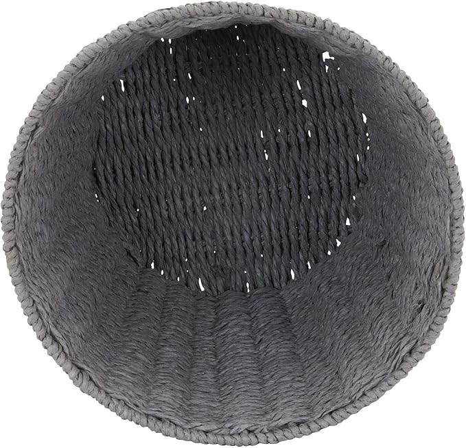 Household Essentials Woven Waste Basket - Image 5