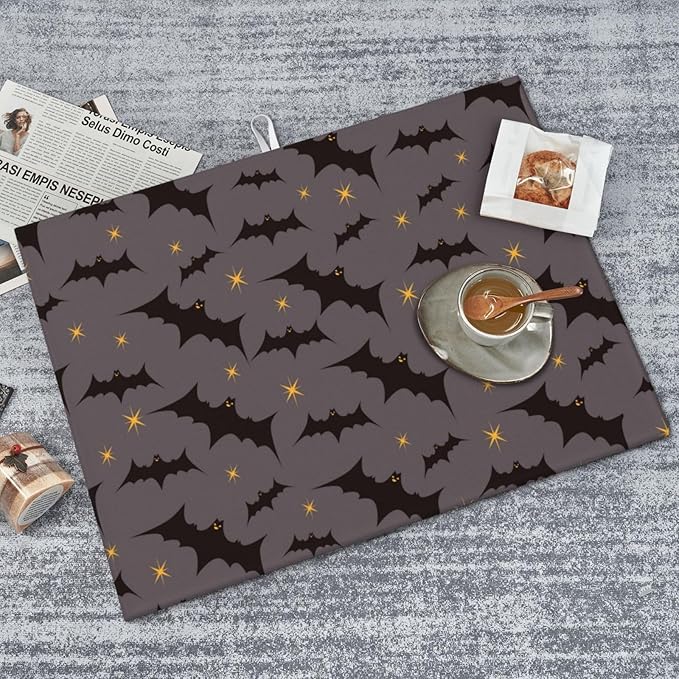 Star Bats Witchy Dish Drying Mat 18x24 - Image 8