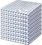 Nialnant 8 Pcs Kitchen Dish Rags, 100% Cotton Kitchen Towels Soft Absorbent by Nialnant