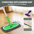6-Pack Reusable Microfiber Mop Pads Compatible - Image 4