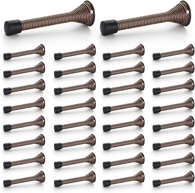 Ravinte Door Stoppers, 36 Pack Spring Door Stops by Ravinte