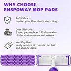 6 Pack Reusable Mop Pads Compatible - Image 2
