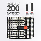 Tenergy Alkaline Batteries & Storage Case, 100xAAs 100xAAA Batteries and - Image 3