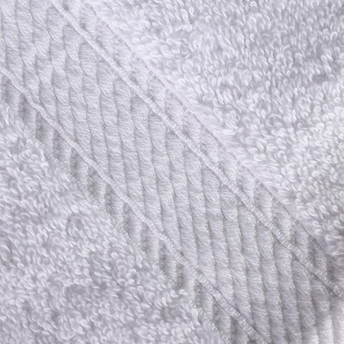 Superior Egyptian Cotton Pile Bath Towel Set of 4, Ultra Soft Luxury Towels - Image 4