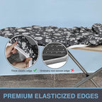 Ironing Board Cover and Pad, Standard Size 15x54, Thick Padding, Elastic Edge - Image 8