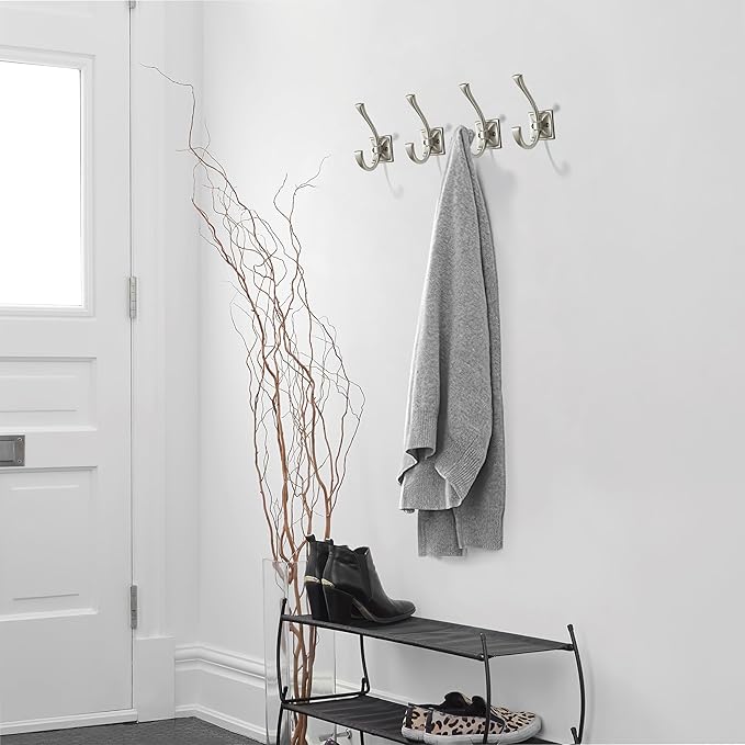 khtumeware Wall Hooks, 2 Pack Coat Hooks Hardware Towel Hooks - Image 5