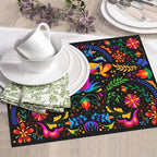 Mexican Dish Drying Mat for Kitchen Counter Mexican Flower Decorative Dish - Image 3