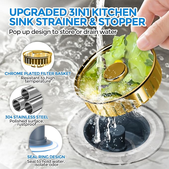 zaa Kitchen Sink Drain Strainer - Image 2