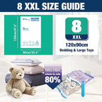 XXL Jumbo 47''X35'' Vacuum Storage Space Bags Extra Large - Image 2