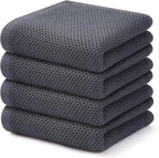 Kitinjoy 100% Cotton Waffle Weave Kitchen Towels, Kitchen Hand Towels, 13 in x by Kitinjoy