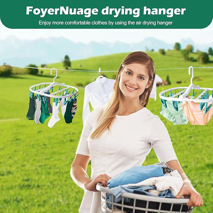Premium Plastic PP Drying Hanger, Anti-Rusty Drying Rack - Image 7
