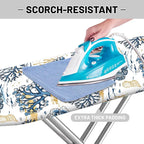Extra Thick Ironing Board Cover and Pad, 15x54 Ironing Board Cover, Resist - Image 4