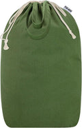 Canvas Laundry Bags with Handles & Square Base 13.8"Lx13.8"Wx27.6"H, Large by CALACH