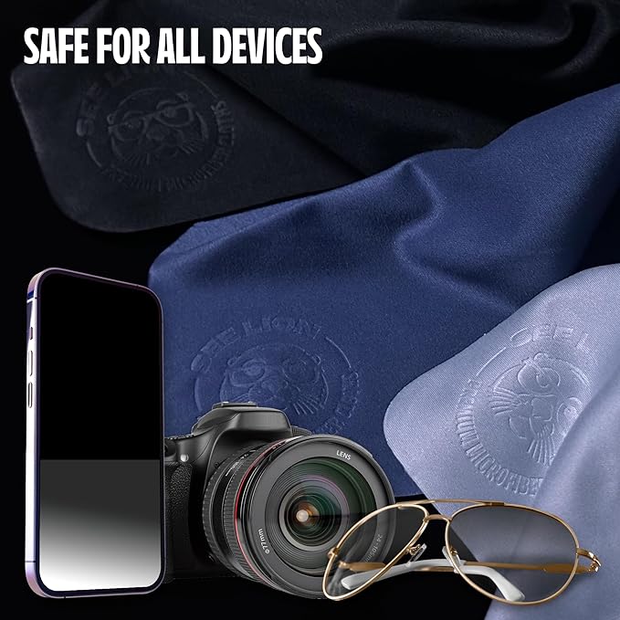 cellhelmet See Lion Swipes | Microfiber Lens Cleaning Cloths – Ultrasoft - Image 5