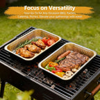 Aluminum Foil Pans, Extra Heavy Duty Disposable Aluminum Baking Pans, - Image 6