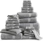 LANE LINEN Luxury 24 PCs Bath Towels Set - Image 2