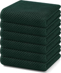Homaxy 100% Cotton Waffle Weave Kitchen Dish Towels, Ultra Soft Absorbent Quick by Homaxy