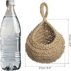 PATIKIL Hanging Fruit Baskets for Kitchen, Large Size Teardrop Home Decor - Image 2