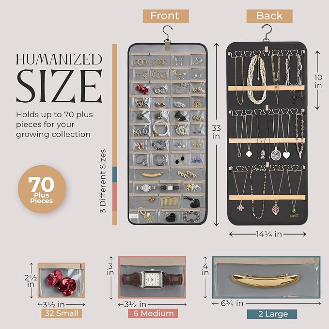Hanging Jewelry Organizer Storage - Image 2