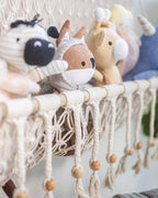 Crane Baby Macrame Hanging Storage Bin - Image 5