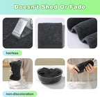 JOYMOOP Microfiber Towels for Cars, 35.4" x 23.6" Car Drying Towel, Dark Gray - Image 4