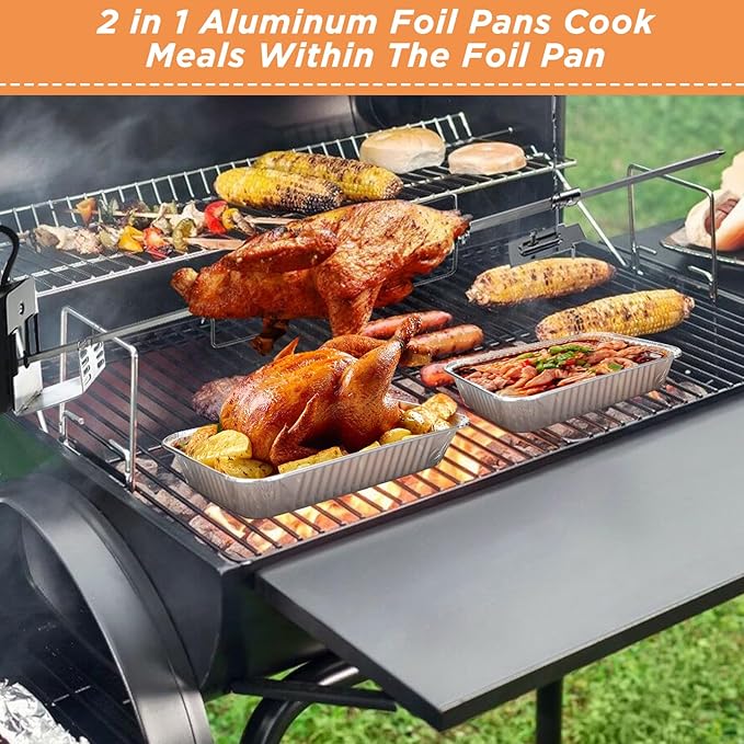 30 Pack Weber Grills Compatible Drip Pans 6415 - Image 4
