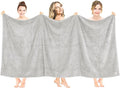 American Soft Linen 100% Cotton 600 GSM Turkish 40x80 Oversized Bath Towel Sheet by AmericanSoftLinen