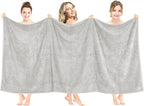 American Soft Linen 100% Cotton 600 GSM Turkish 40x80 Oversized Bath Towel Sheet by AmericanSoftLinen