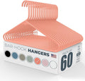 Neaties Plastic Hangers 50 Pack – Made in The USA – 6lb Capacity Standard by NeatiesHangers