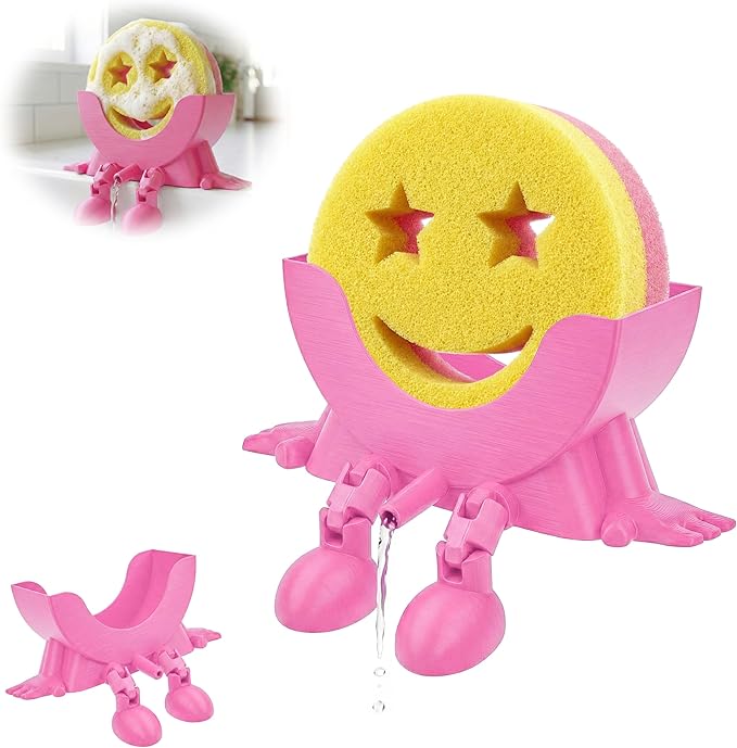 Cute Hanging Sponge Holder by AUREHEN