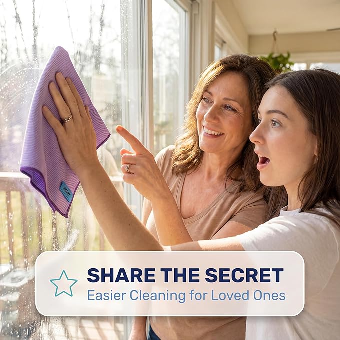 Pure-Sky Microfusion Window Thickened Magic Cleaning Cloth - Image 7