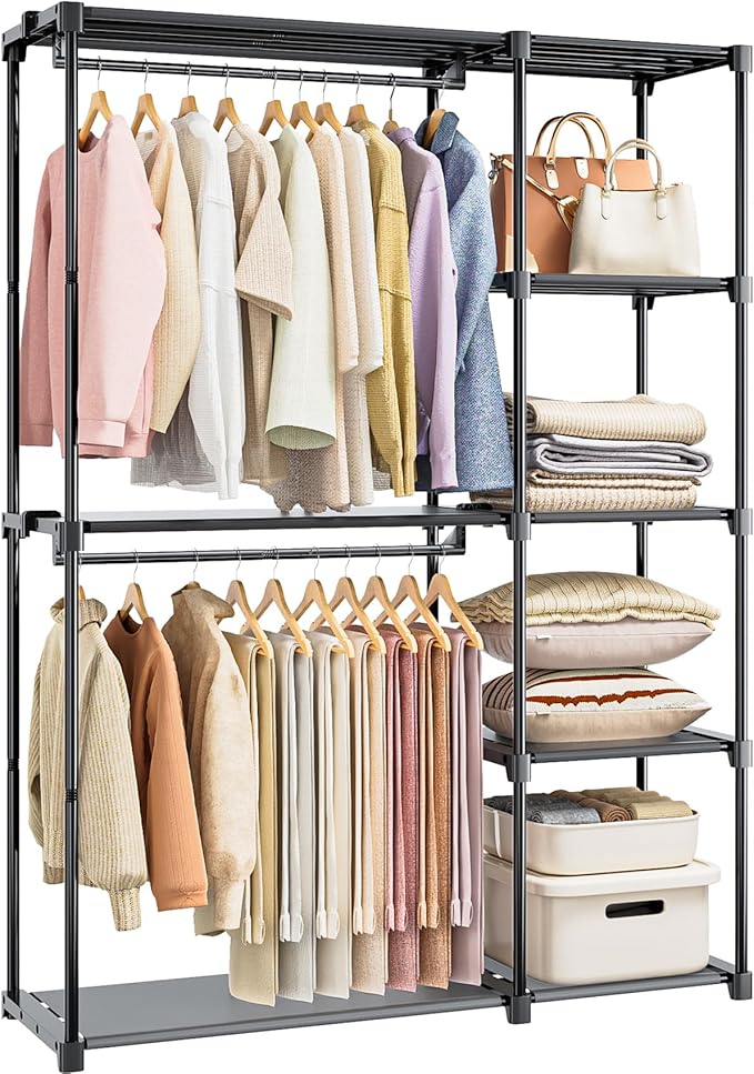 Portable Closet, Freestanding Wardrobe Closet Organizers and Storage, Open by Neatrays