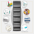 HOMELUX THEORY UPGRADED 6 Tiers Over The Door Organizer Hanging - Image 9