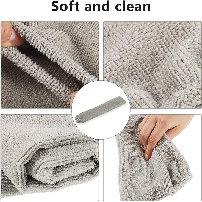 6 Pcs Retractable Gap Dust Cleaner Cloth Reusable Microfiber Dusting Cloth - Image 4