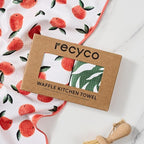 RECYCO Waffle Kitchen Towel Set of 2 - Image 7