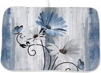 Floral Dish Drying Mat 18x24 Inches by OFIRD