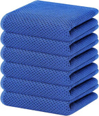 Homaxy 100% Cotton Waffle Weave Kitchen Dish Towels, Ultra Soft Absorbent Quick by Homaxy