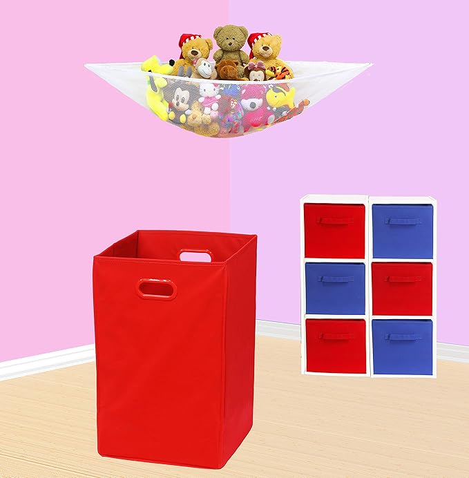 Simple Houseware Foldable Closet Laundry Hamper Basket - Image 3