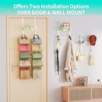 HapiRm Over The Door Purse Organizer - Image 6
