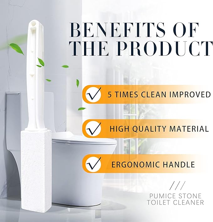 2 Pack Toilet Cleaner Hard Water Build up Remover - Image 4