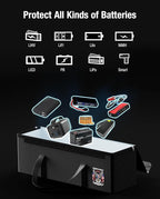 Ebike battery bag, LiFePO4 Lithium Battery Fireproof Bag, Large Capacity - Image 4