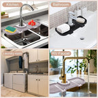 2 Pcs Silicone Faucet Splash Guard 10.6 ” x 4.3” Kitchen Sink Splash Guard - Image 6
