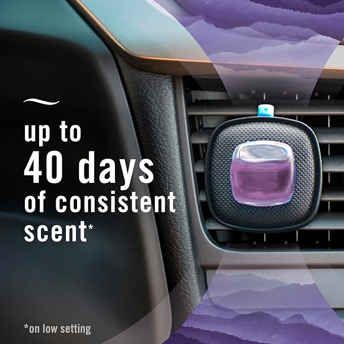 Febreze Car Mountain Scent Air Freshener Vent Clip, .07 oz - Image 4