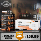 TitanFlex Heavy Duty Orange Industrial Nitrile Gloves - Image 2