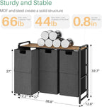 Kitstorack Laundry Hamper with Shelf - Image 3