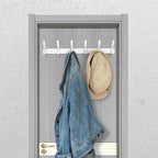 Coat Rack Wall Mounted, 6 Coat Hooks - Image 5
