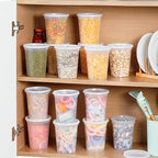 AOZITA 40 Sets 32 oz Plastic Deli Food Containers - Image 7