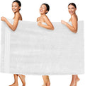 Elegant Comfort Three Line Popcorn Extra Large Luxury Bath Towel by ELEGANTCOMFORT