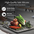 Silicone Dish Drying Mat for Kitchen Counter or Sink - Image 4